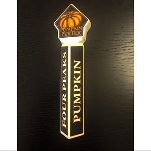 Pumpkin Porter Beer Tap Handle